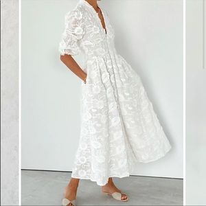 NYT - Vita Grace Embroidered Dress
